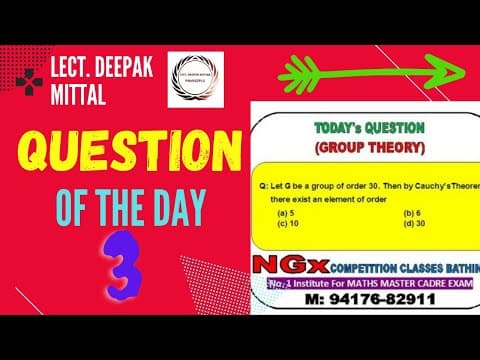 Question of the day (Q3)